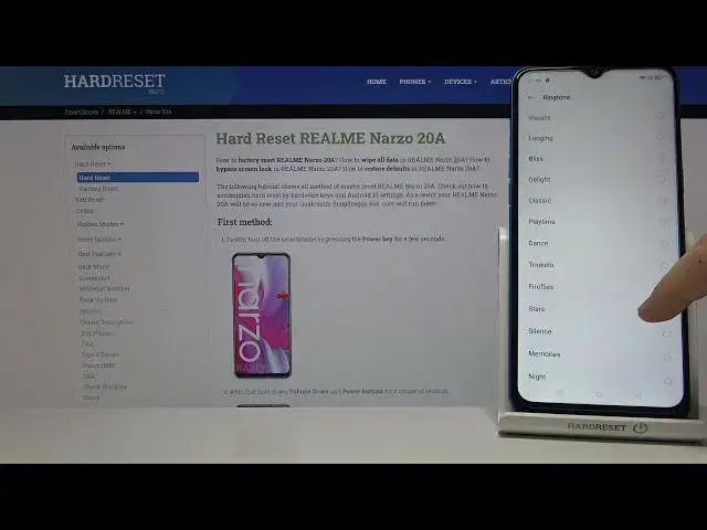 Video thumbnail for Alarm Tones in Realme Narzo 20A – Default Alarm Sounds