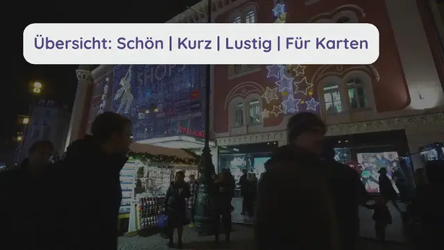 Video thumbnail for 21 Weihnachtssprüche & Gedichte Für Brüder: Schön & Lustig