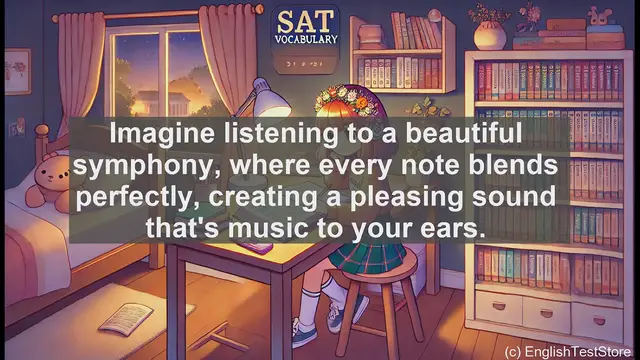 Video thumbnail for 5000 Must Know SAT Vocabulary - Euphony: The Art of Pleasing Sounds in Language and Music