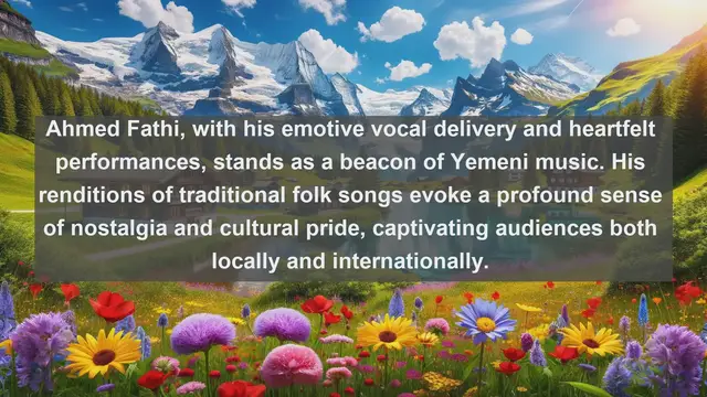 Video thumbnail for Harmonic Echoes: Top 10 Renowned Singers from Yemen