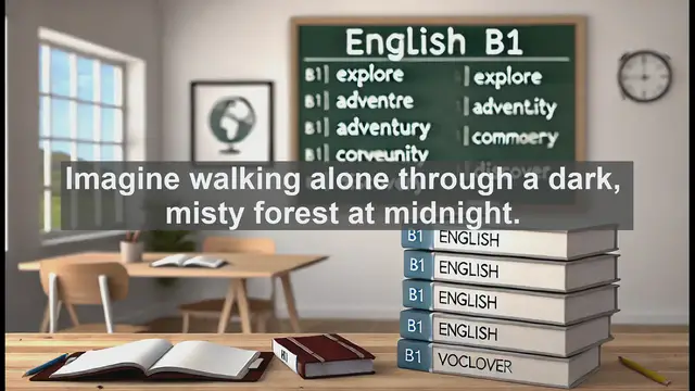Video thumbnail for 2500 Must Know CEFR B1 Vocabulary - The Power of 'Frightening': Exploring Fear in Language