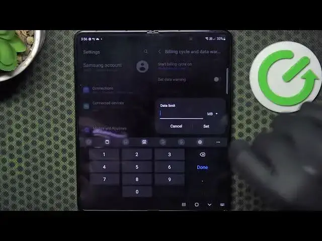 Video thumbnail for How to Set a Mobile Data Usage Limit on SAMSUNG Galaxy Z Fold5 - Restricting Cellular Data Usage