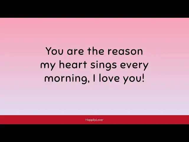 Video thumbnail for Good Morning Quotes for Him 🌅💖 Start His Day with Love