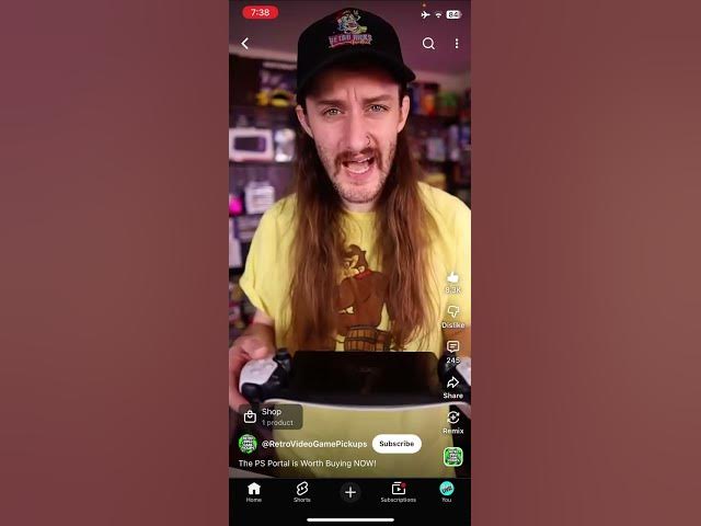 Video thumbnail for Ps portal cloud streaming #foryou #ps5 #ps4