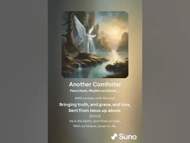 Video thumbnail for The Promise of the Comforter - An Uplifting Song