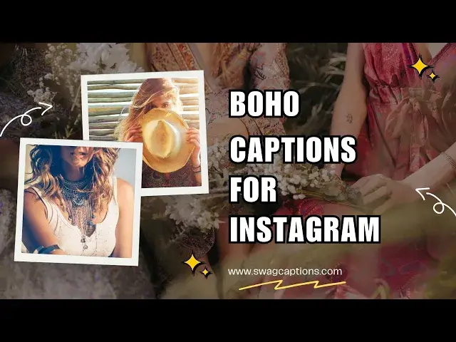 Video thumbnail for Boho Captions For Instagram