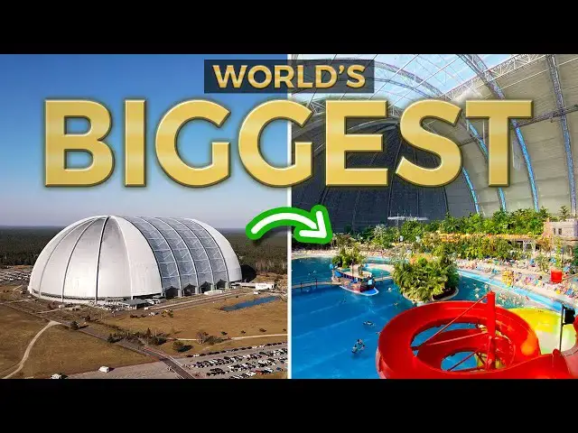 Video thumbnail for Lost inside the World's BIGGEST Indoor Waterpark & Rainforest | Tropical Islands Berlin