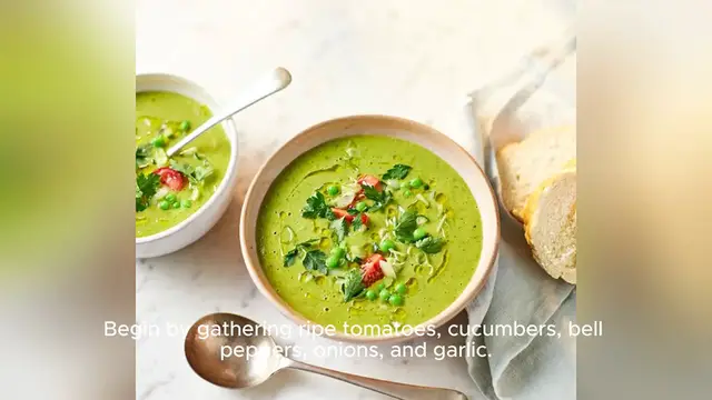 'Video thumbnail for Gazpacho recipe'