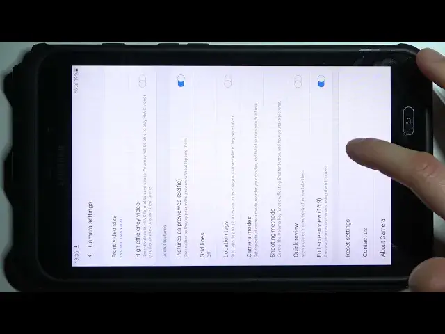 Video thumbnail for How to Reset Camera Settings on SAMSUNG Galaxy Tab Active2 - Restore Camera Settings