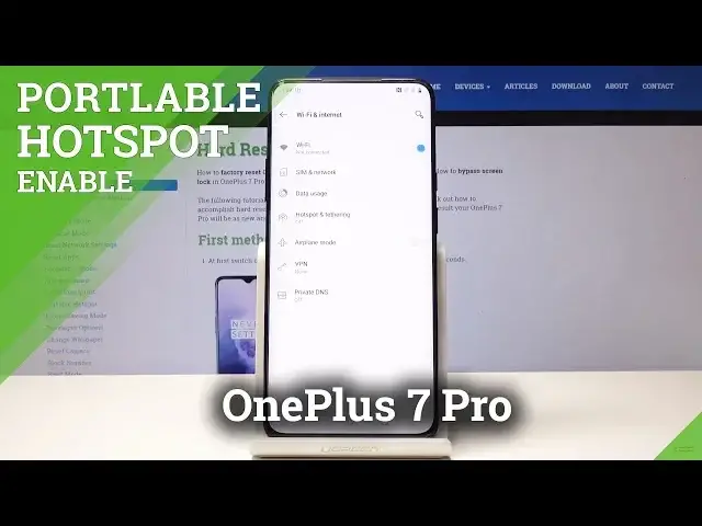 Video thumbnail for How to Enable Portable Hotspot in OnePlus 7 Pro - Share Network Instructions