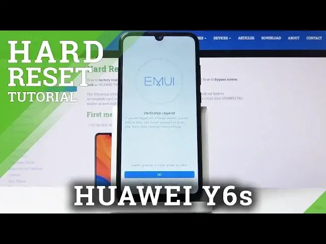 'Video thumbnail for How to Hard Reset HUAWEI Y6s - Bypass Screen Lock'