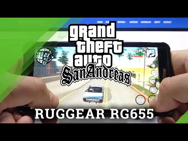 Video thumbnail for GTA: San Andreas on RUGGEAR RG655 – Gameplay