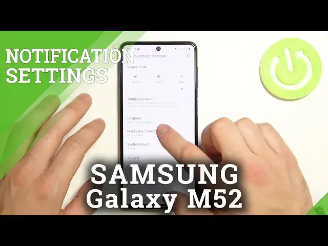 'Video thumbnail for How to Change Notification Sound in SAMSUNG Galaxy M52 - Set Custom Notification Sound'