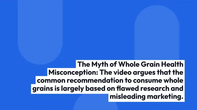 Video thumbnail for Debunking_Whole_Grain_Myths