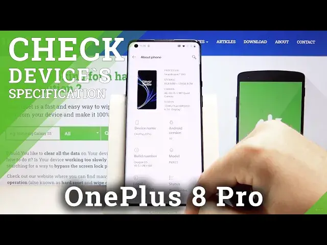'Video thumbnail for How to Check Phone Specification in OnePlus 8 Pro – Check Device’s Info'