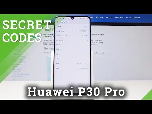 Video thumbnail for Secret Codes HUAWEI P30 Pro - Hidden Mode / Secret Options