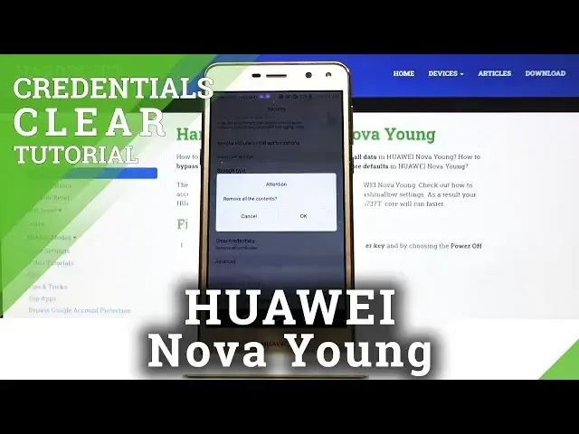 'Video thumbnail for How to Clear Credentials in HUAWEI Nova Young – Remove Certificates'