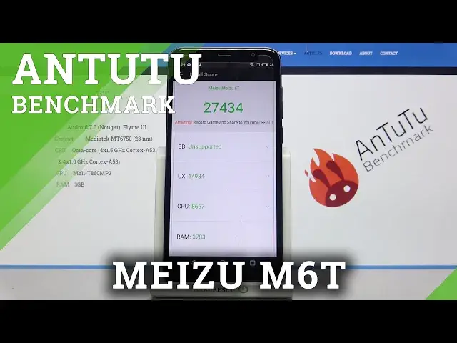 Video thumbnail for AnTuTu Benchmark Test on Meizu M6T – Check Out Results of Performance Checkup