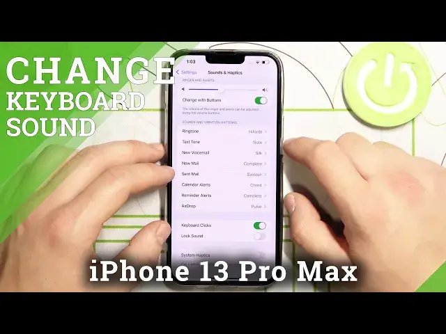 'Video thumbnail for How to Enable/Disable Keyboard Clicks on iPhone 13 Pro Max – Manage Sound Settings'