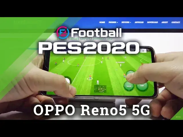 'Video thumbnail for Pro Evolution Soccer Gameplay on OPPO Reno5 5G  - Test Gaming Experience'