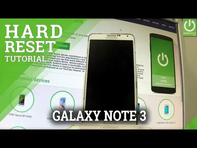 'Video thumbnail for SAMSUNG Galaxy Note 3 Hard Reset / Android Format / Delete Data'