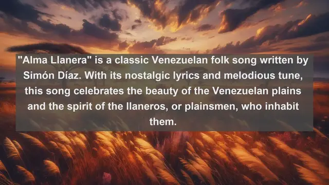 Video thumbnail for Enchanting Melodies: Top 10 Beautiful Songs from Venezuela