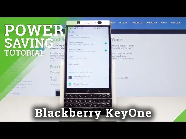 Video thumbnail for How to Enable Power Saving Mode in Blackberry KeyOne - Low Power Mode