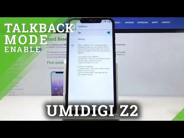 Video thumbnail for How to Turn On / Off Talkback on UMIDIGI Z2