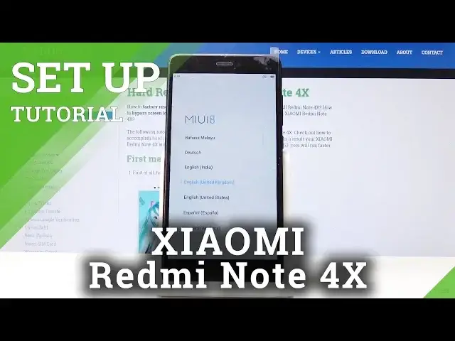 'Video thumbnail for How to Set Up XIAOMI Redmi Note 4X - Activate & Configure'