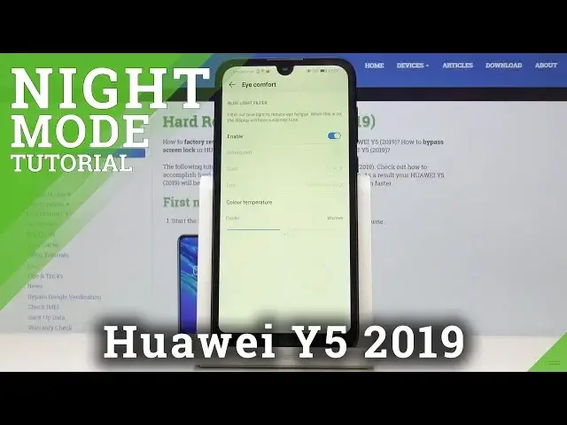 Video thumbnail for How to Activate Eye Comfort Mode in HUAWEI Y5 2019 - Night Mode
