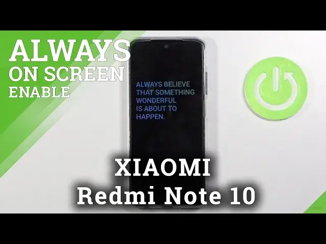 'Video thumbnail for How to Change Always on Display in XIAOMI Redmi Note 10 – Find Always on Display Theme'