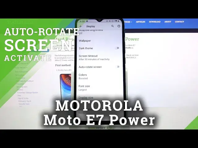 'Video thumbnail for How to Disable Screen Rotation on MOTOROLA Moto E7 Power – Turn Off Auto-Rotation'