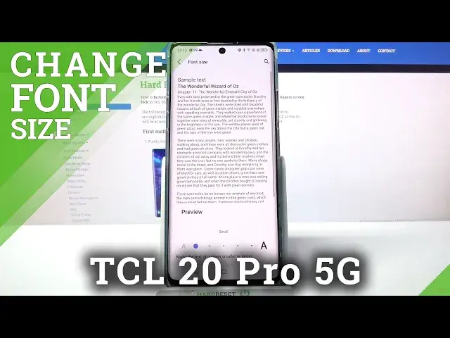 'Video thumbnail for How to Change Font Size in TCL 20 Pro 5G – Adjust Font Size'