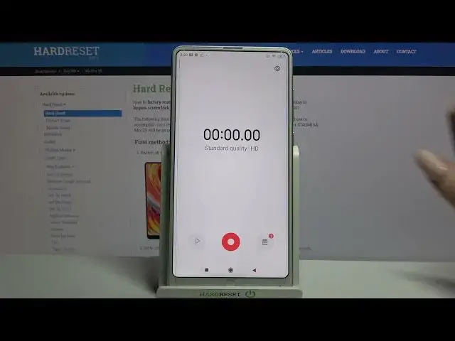 'Video thumbnail for How to Record Sounds in XIAOMI Mi Mix 2S – Find Voice Recorder'