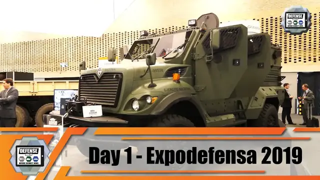 'Video thumbnail for ExpoDefensa 2019 Day 1 International Defense and Security Exhibition in Bogota Colombia Show News'