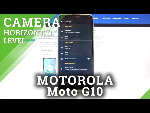 'Video thumbnail for How to Turn On Camera Leveler in MOTOROLA Moto G10 – Manage Leveler Options'