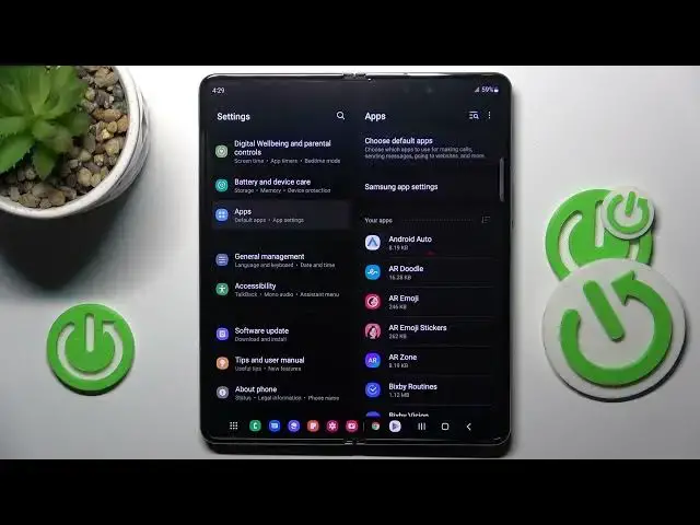 'Video thumbnail for How to Reset Apps in SAMSUNG Galaxy Z Fold 4 – Reset App Preferences'