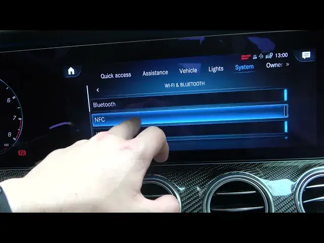 Video thumbnail for How to Enable or Disable NFC in Mercedes E63S AMG? Activate NFC in MBUX Multimedia System