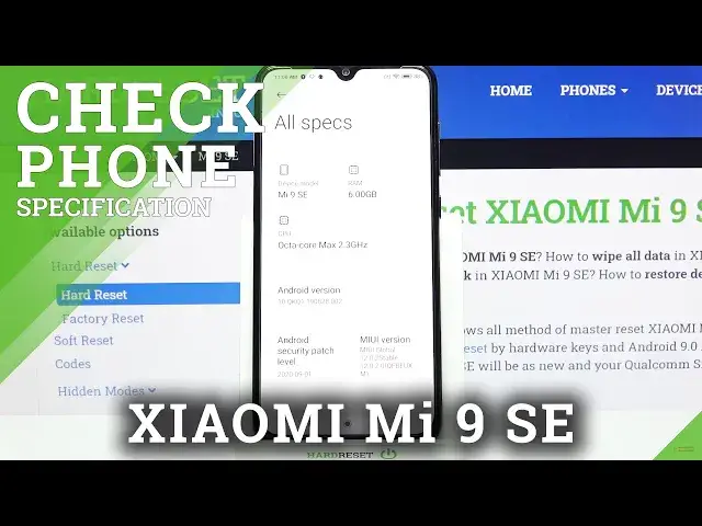 'Video thumbnail for How to Check Phone Specification in XIAOMI Mi 9 SE – Find Phone Info'