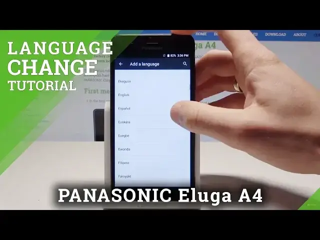 'Video thumbnail for How to Change Language in PANASONIC Eluga A4  - List of Languages'