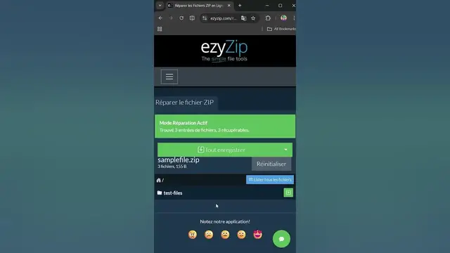 Video thumbnail for 📦 Comment Réparer Gratuitement en ligne des Fichiers ZIP Corrompus