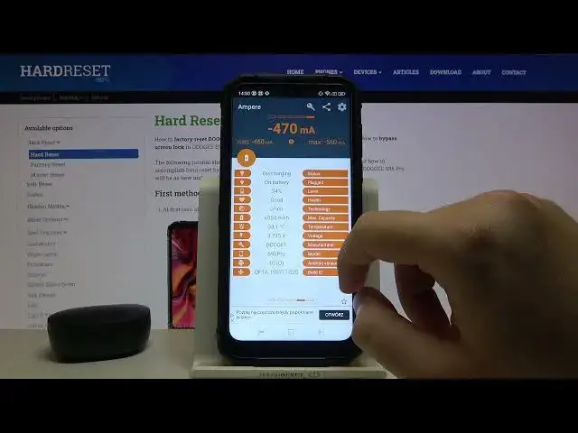 'Video thumbnail for How to Check Battery Info in DOOGEE S96 Pro– Ampere App'