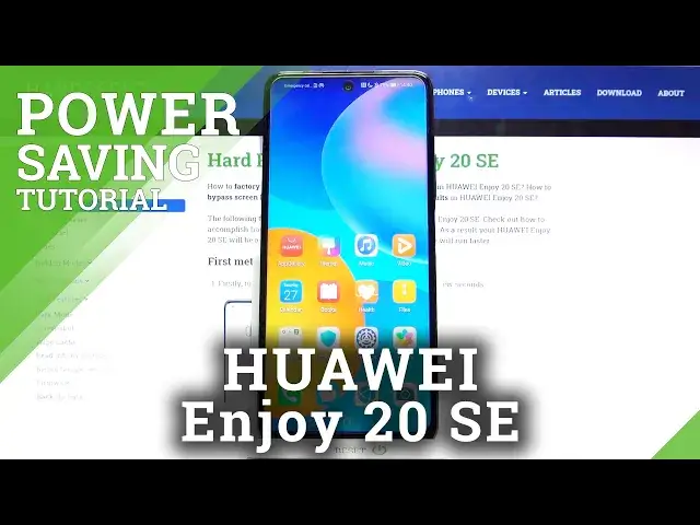'Video thumbnail for How to Enable Power Saving Mode in HUAWEI Enjoy 20 SE – Find Battery Saver Option'