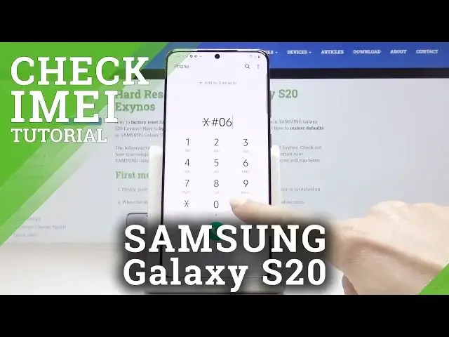'Video thumbnail for How to Get IMEI and Serial Number from Samsung Galaxy S20  –  Figure out IMEI & SN'