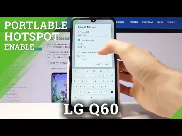 Video thumbnail for How to Create Portable Hotspot in LG Q60 – Share Wi-Fi