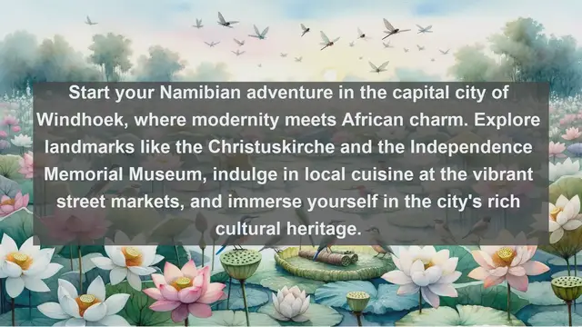 Video thumbnail for Discover Namibia's Hidden Gems: Top 10 Most Beautiful Cities to Explore!