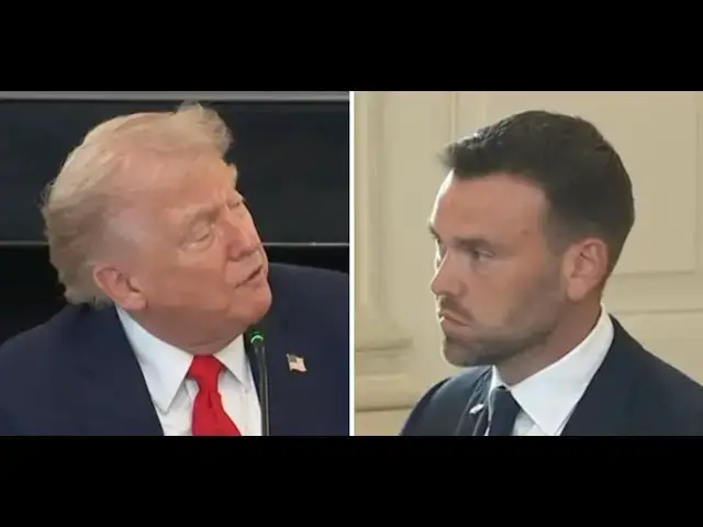 Video thumbnail for Jack Posobiec and President Trump discuss ANTIFA terrorism