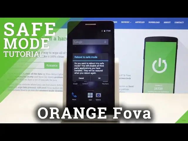 'Video thumbnail for Safe Mode in ORANGE Fova - How to Enter & Quit Safe Mode'