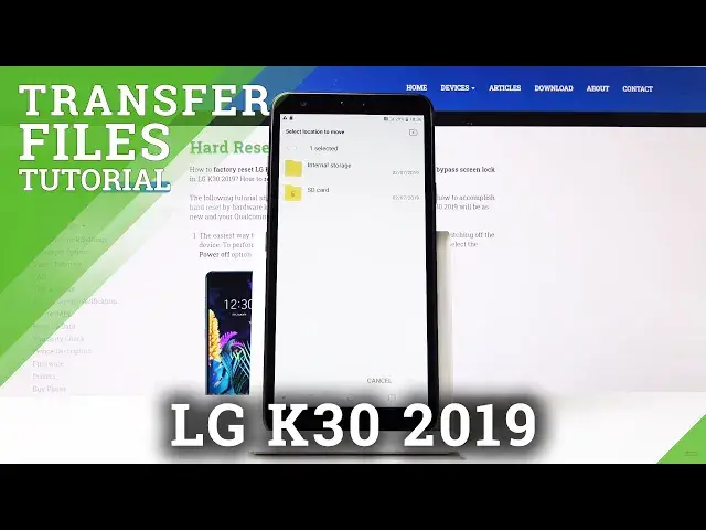 'Video thumbnail for How to Copy Data in LG K30 2019 - Transfer Files'
