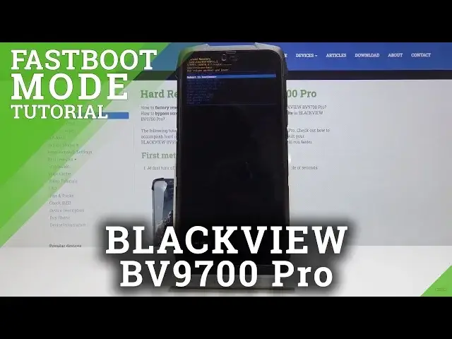 Video thumbnail for Fastboot Mode in BLACKVIEW BV9700 Pro - How to Open & Exit Fastboot Module